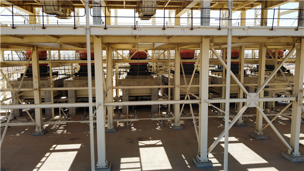 Unused 6,500 Tph Crushing Heap Leach Processing Plant)